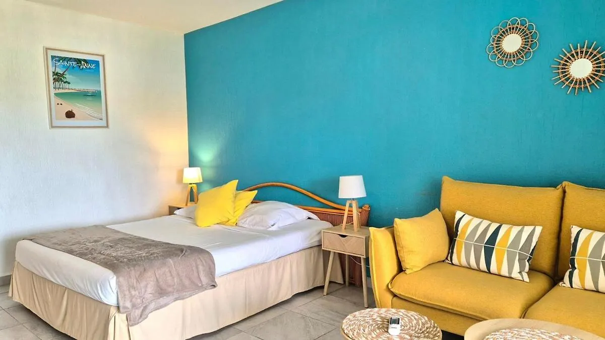 Studio Confortable En Residence - Jo Paul Le Gosier  Guadeloupe